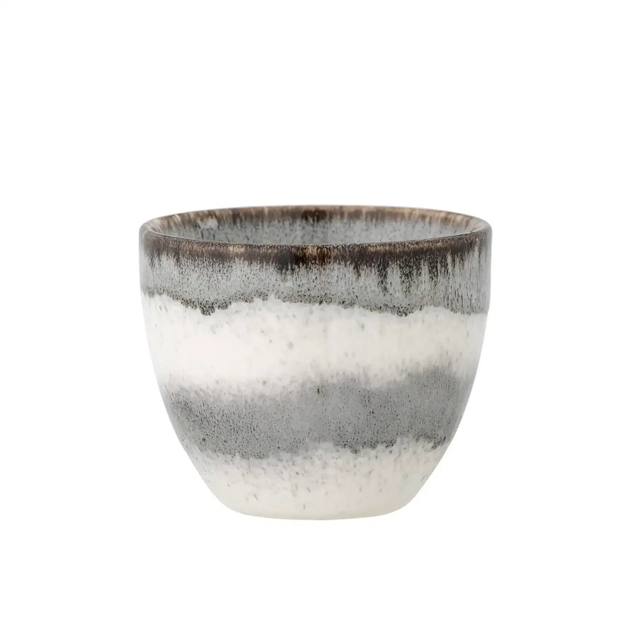 Bloomingville Keramikbecher Paula Grau 195 ml - Bild 1