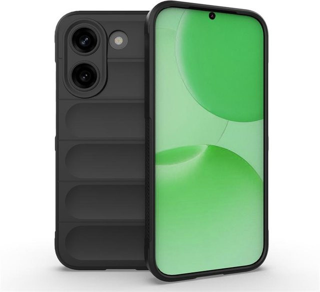 Stoßfeste Silikon Schutzhülle für Xiaomi Poco X8 Pro Max, Redmi Note 15 Pro Plus und Poco X8 Pro in Schwarz - Bild 1