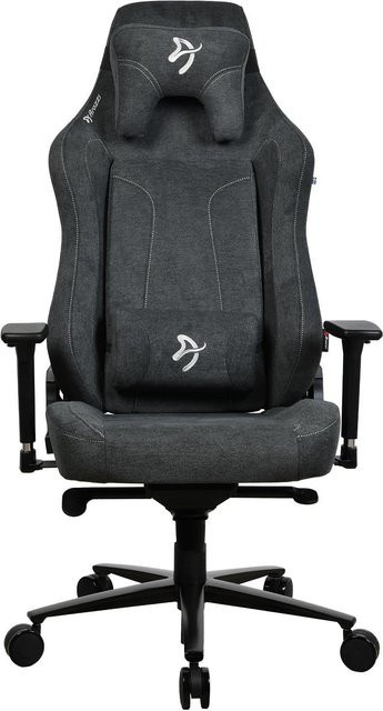 Arozzi Vernazza XL Gaming-Stuhl aus Soft Fabric in Dunkelgrau - Bild 1