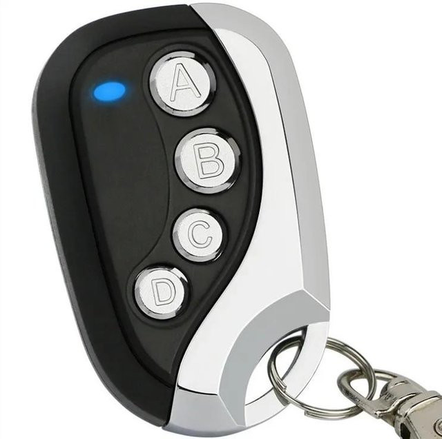 Meiteai-Car&Motor RF 433MHz Klon-Fernbedienung Automatischer Duplikator Sender für Tor und Tür in Schwarz - Bild 1