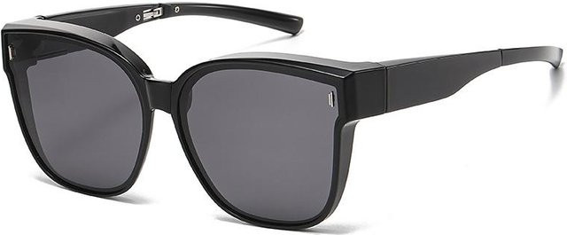 Binchi Outdoor Equipment Sonnenbrille, Vollrand, Square, Tr90, Unisex, grau - Bild 1