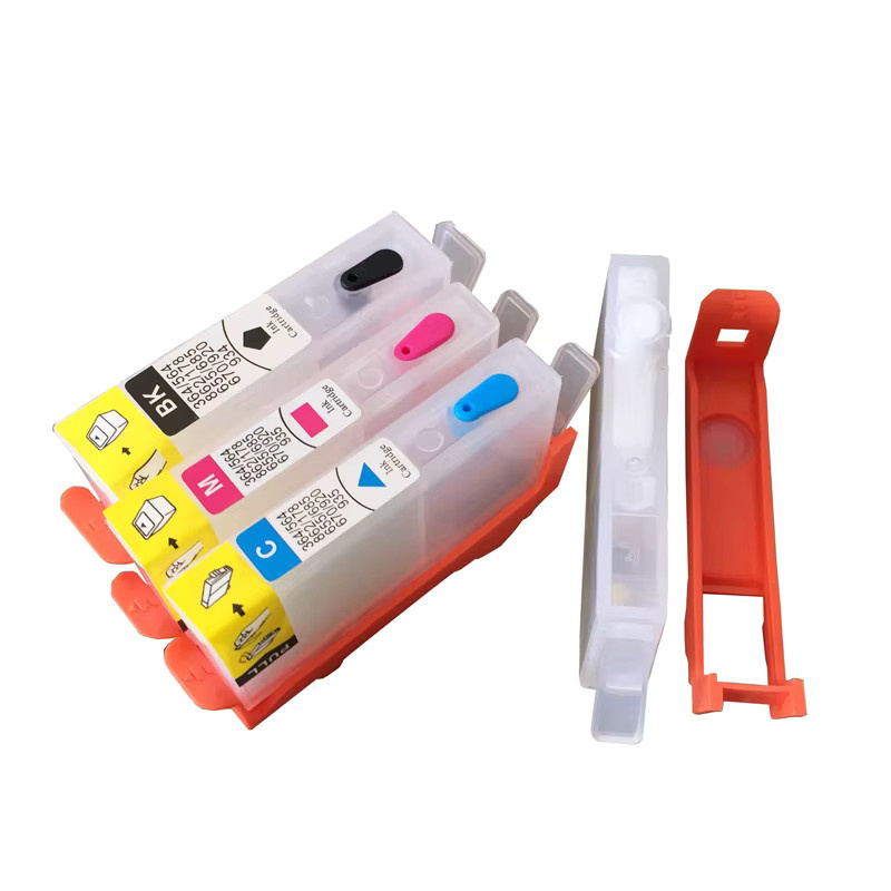 HP 364 364 XL Nachfüllbare Tintenpatronen Multicolor für HP Deskjet Drucker 4620 5510 3070a 3520 5520 6510 6515 6520 7510 7515 - Bild 1
