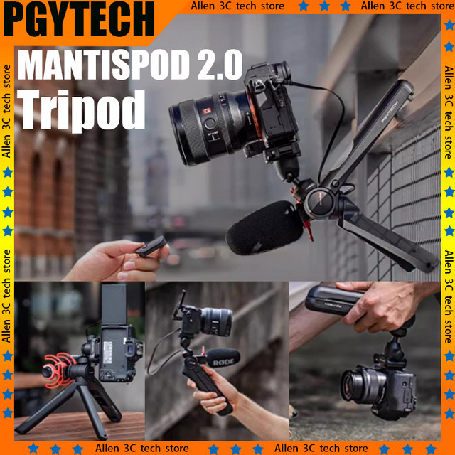 PGYTECH MANTISPOD 2.0 Kamera Stativ und Gimbal Halterung in Schwarz - Bild 1