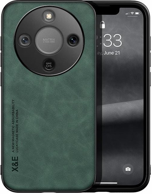 Magnetische Leder-Handyhülle für Honor Magic8 Lite 5G - Bild 1