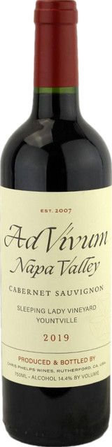 Ad Vivum Cabernet Sauvignon 2019 Rotwein, Napa Valley, USA, 0,75 l - Bild 1