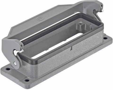 HARTING Anbaugehäuse 09 30 024 1307 in Grau aus Aluminium - Bild 1