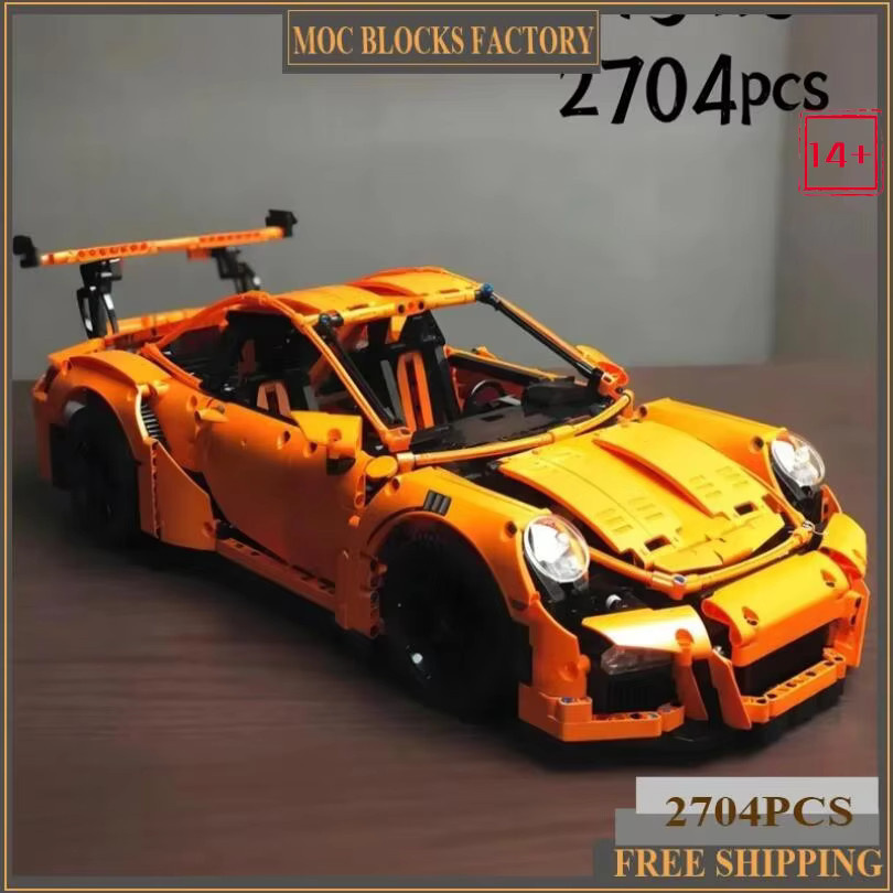 Hot Toys 911 GT3 RS, Technisches Auto-Spielzeug, ab 14 Jahren - Bild 5