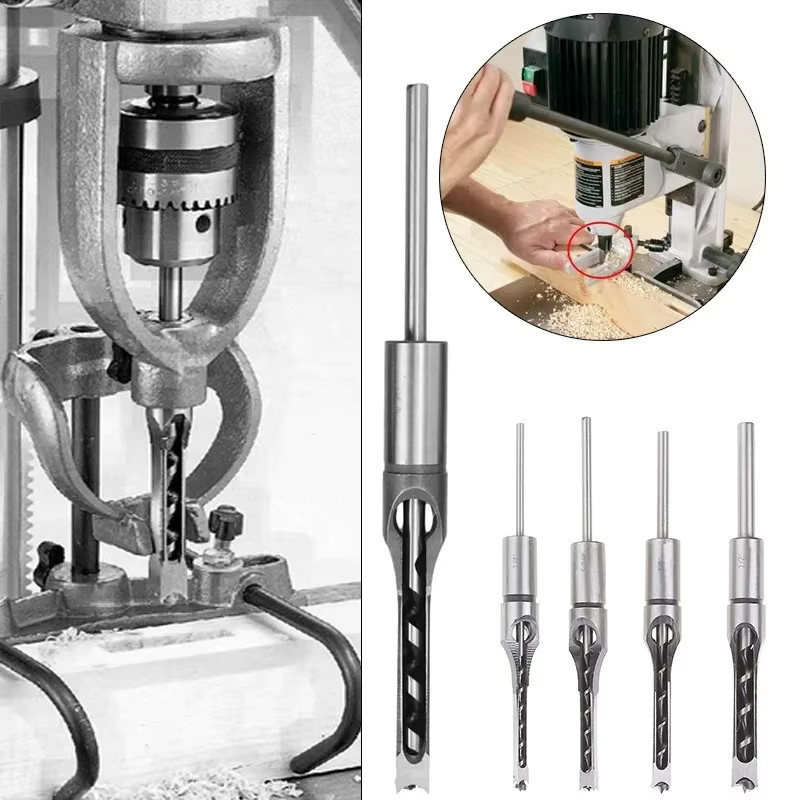 LYHLYA HSS Schneckenbohrer Set aus Stahl in Silber, Durchmesser: 6 mm, 8 mm und 12,5 mm - Bild 2