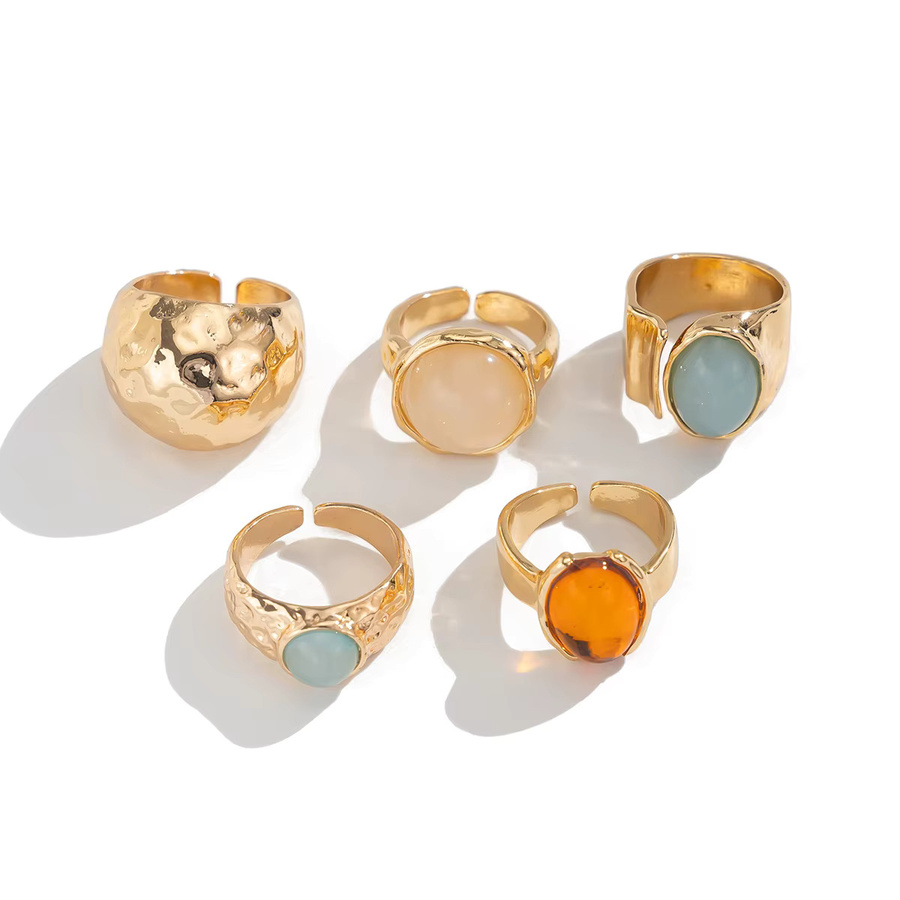 Ingemark Ringe, Gold Farbe, Unregelmäßig, Damen - Bild 2