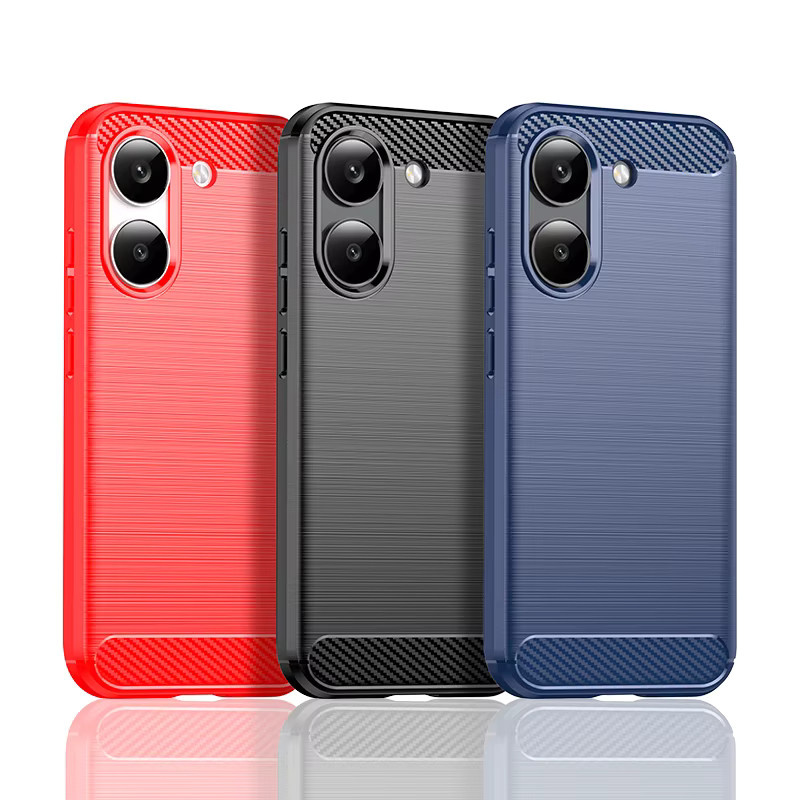 Stoßfeste Luxus Silikon Handyhülle aus gebürstetem TPU für Xiaomi Poco X8 Pro und Poco X8 Pro Max sowie Poco M8 Pro - Bild 6