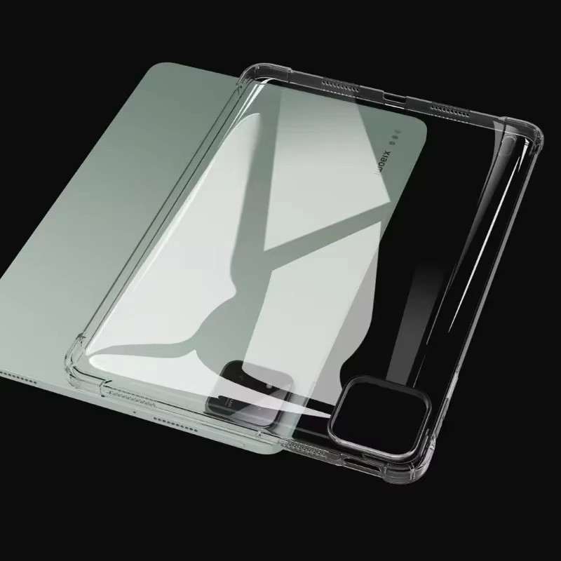Transparente Silikon Hülle für Xiaomi Pad 7 und Pad 7 Pro 11,2 Zoll aus weichem TPU mit Airbag-Schutz - Bild 4