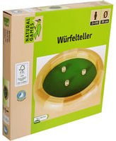 Natural Games Würfelteller, Würfelspiel, Holz, Bunt / Mehrfarbig, ab 3 Jahre - Bild 1