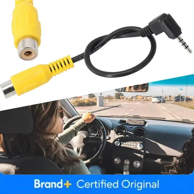 Auto RCA zu 2,5mm DC Konverter für Rückfahrkamera und Auto DVR - Bild 1