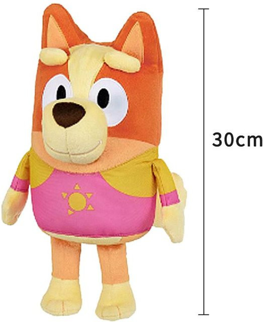 Fashnics Bluey Bingo Plüschtier, sprechend und mit Musik, 30 cm, ab 3 Jahren - Bild 1