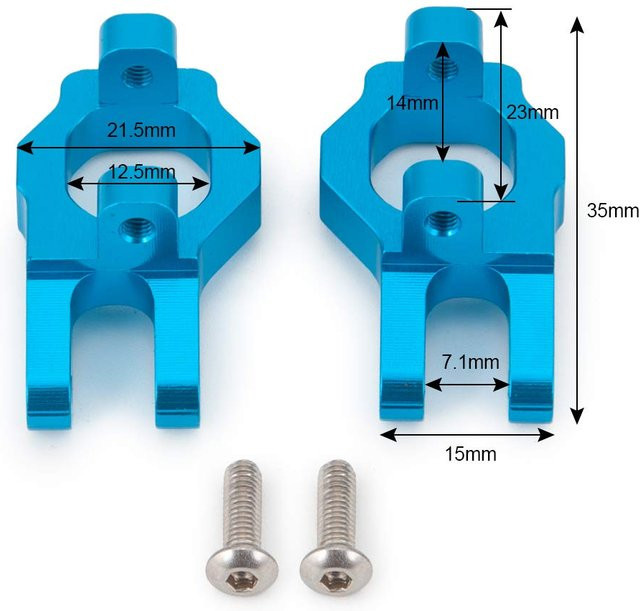 WLtoys RC Auto Metall Upgrade Teile Vorne C-Hub, Zubehör - Bild 1