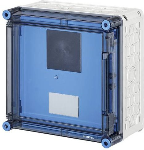Hensel Mi 2230 Gehäuse für Befehlsgeräte in Blau aus Kunststoff, Wandmontage - Bild 1