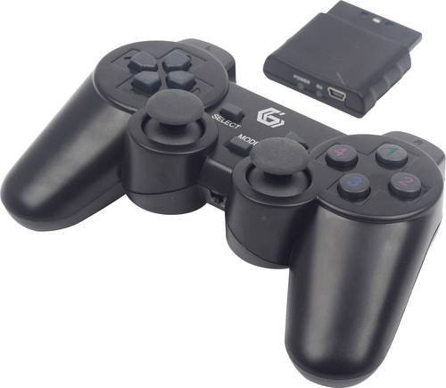 Gembird JPD-WDV-01 Gamepad für PC und PlayStation in Schwarz - Bild 1