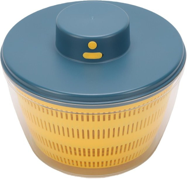 Fishine Salatschleuder und Obstwaschschale in Blau mit 4 l Fassungsvermögen - Bild 1