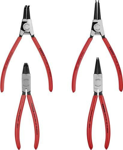 Knipex Seegeringzangen-Set für Außen- und Innenringe 19-60mm in Rot - Bild 1