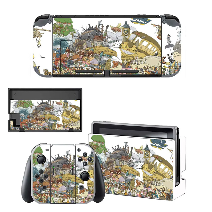 Anime-Cartoon Schutzaufkleber für Nintendo Switch 2, Joy-Con, Switch Lite und OLED in Multicolour - Bild 3