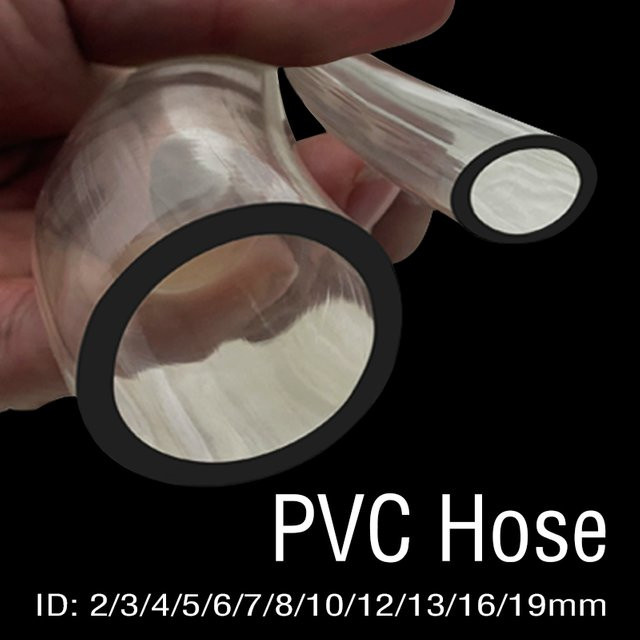 Transparenter PVC-Softschlauch aus hochwertigem Kunststoff für Wasserpumpen, 3 m Länge - Bild 1