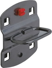Kappes Zangenhalter RasterPlan aus Kunststoff, anthrazitgrau, B: 7,5 cm, T: 2 cm - Bild 1