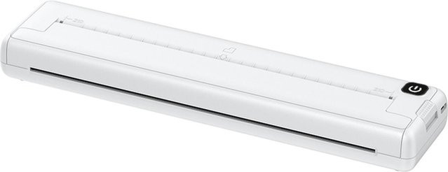 Honor Electronics Tragbarer Bluetooth Thermopapierdrucker, kabellos und tintenlos, Weiß - Bild 1