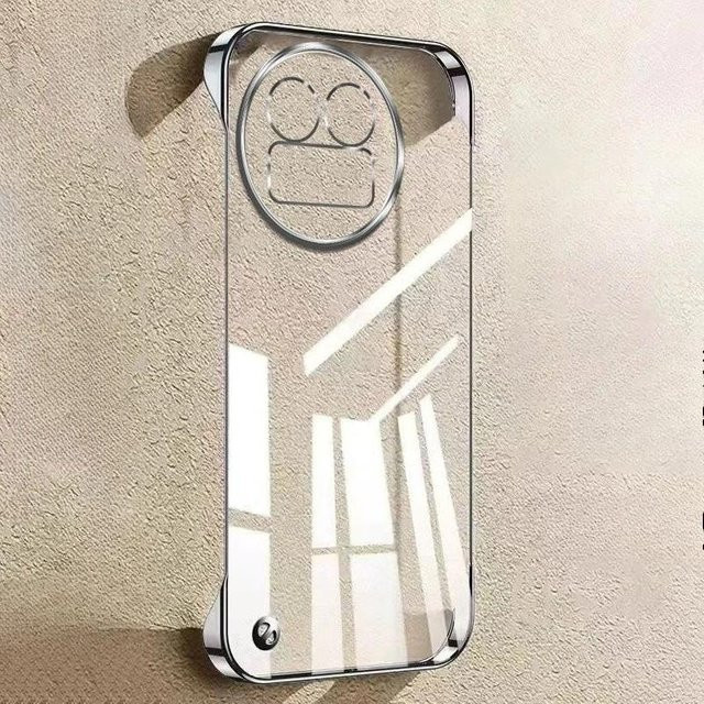 Transparente, rahmenlose PC-Handyhülle für Realme GT8 Pro mit Stoßschutz-Beschichtung - Bild 1