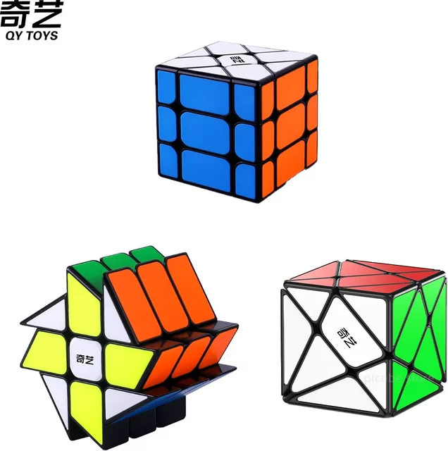 QiYi Windmill S Cube, Lernspielzeug, Schwarz - Bild 1