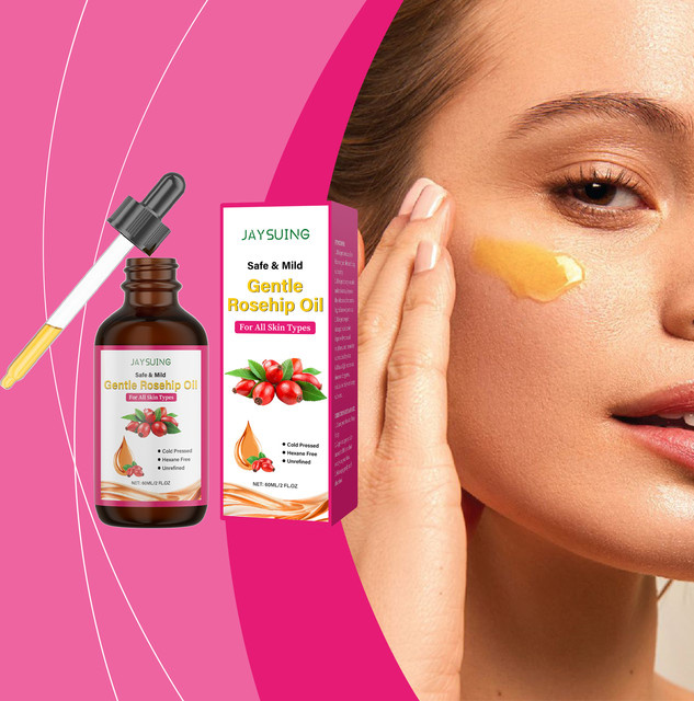 jaysuing Hagebutten-Gesichtsöl, 60 ml, für trockene Haut - Bild 1
