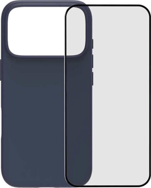 BlueBuilt Protective Backcover mit MagSafe für Apple iPhone 17 Pro in Blau inklusive Panzerglas - Bild 1