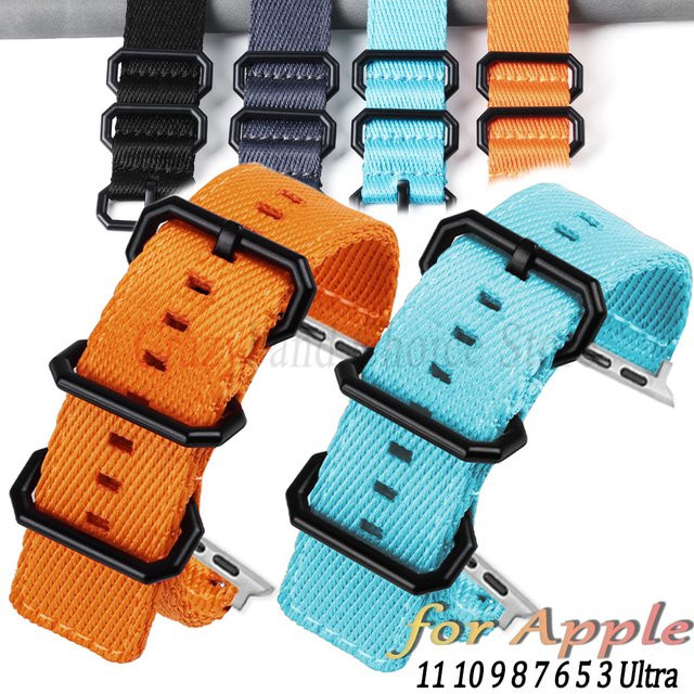 crazyband Uhrenarmband Nylon, Unisex - Bild 1