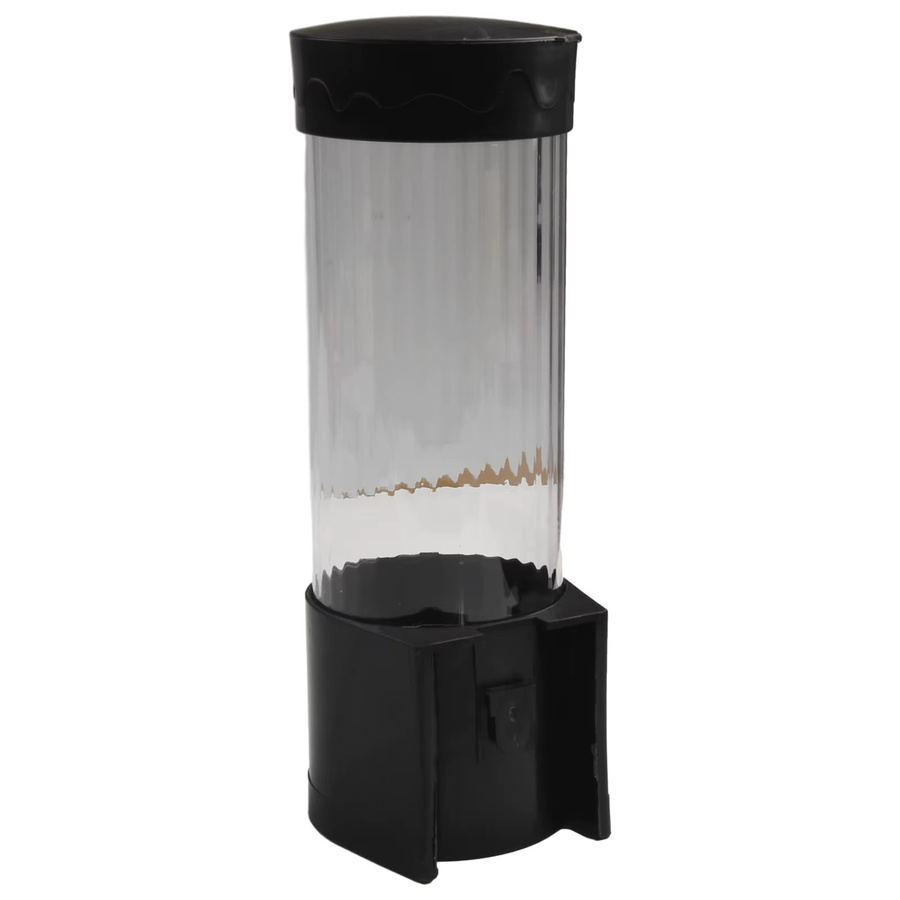 LEENKEA Wandhalterung für Becher und Tumbler, Automatischer Becherhalter zur Wandmontage, Schwarz/Weiß - Bild 5