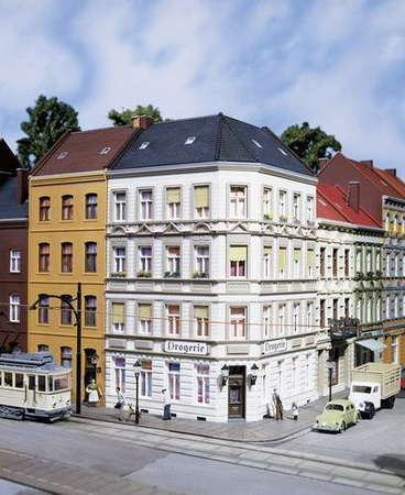Auhagen Modellbau Eckhaus Schmidtstraße 25 Stadthaus Jahrhundertwende H0