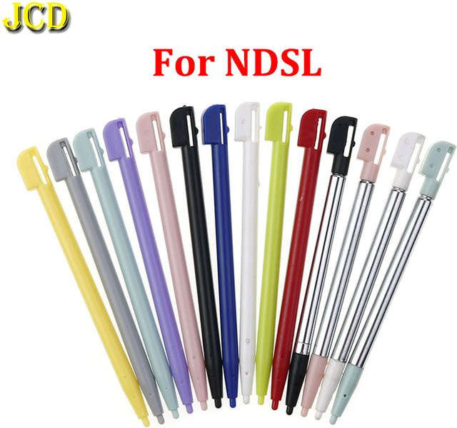 JCD 10er Set verstellbare Touch Stylus Pens aus Metall und Kunststoff in Blau für NDS Lite, DSL und NDSL - Bild 1