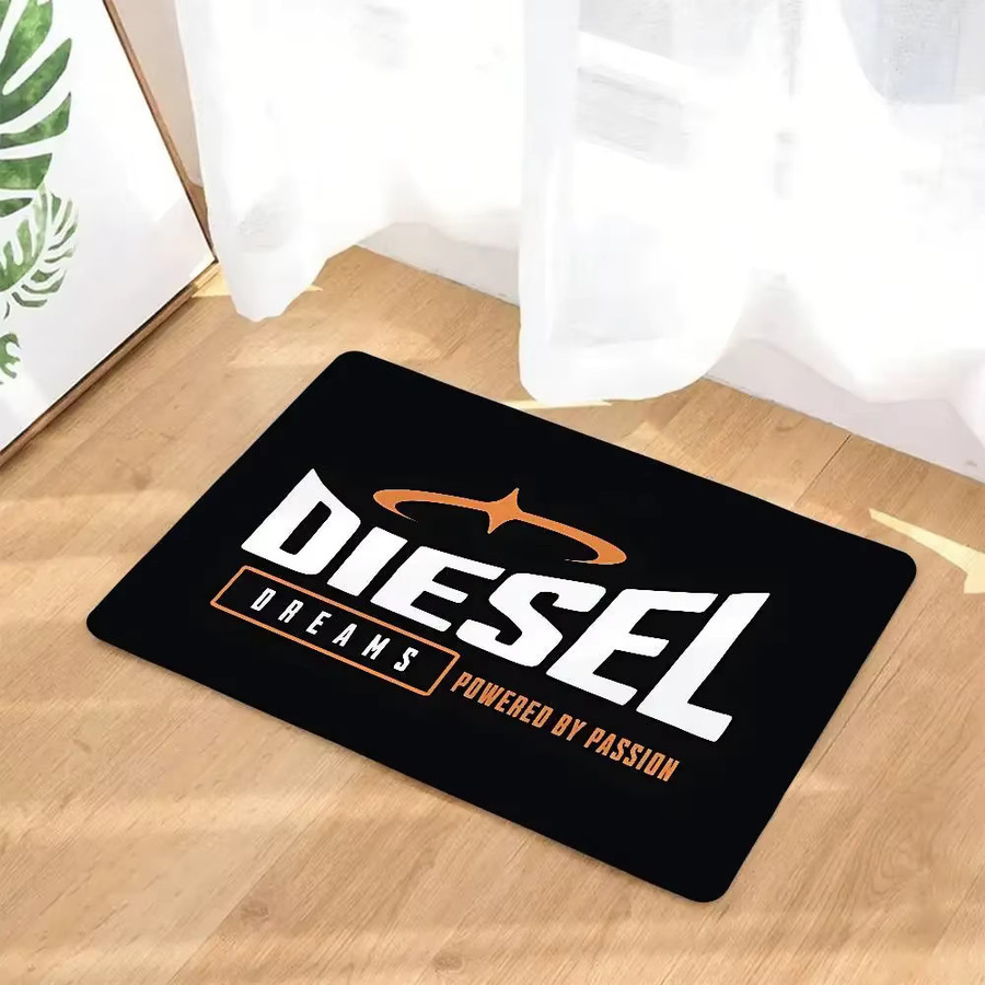 Rastar D-DIESEL Logo Fußmatte, rutschfest, Schwarz, B/T: 60 x 40 cm - Bild 6