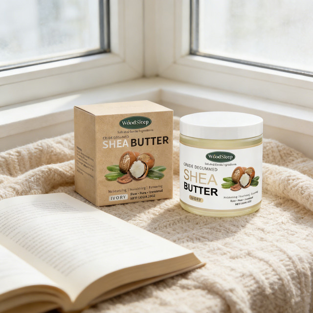 WOODSLEEP Sheabutter-Creme, Gesichts- und Körperlotion, Trockene Haut, Unisex - Bild 1