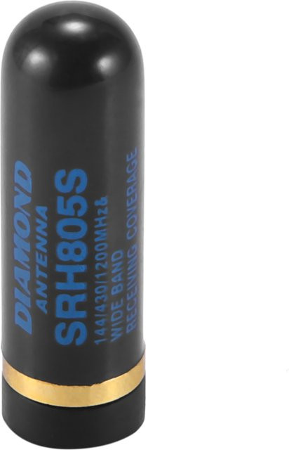 SRH805S Dualband UHF+VHF Antenne mit SMA Stecker in Schwarz für UV3R UV100 LINTON LT6100 LT6188 und VX-6R Radio - Bild 1