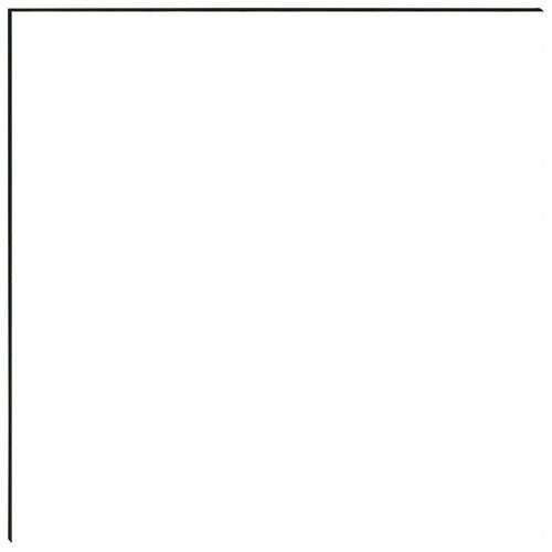 mySPOTTI Küchenrückwand UNI weiß aus Aluverbund, Breite: 220,0 cm, Höhe: 60,0 cm - Bild 1
