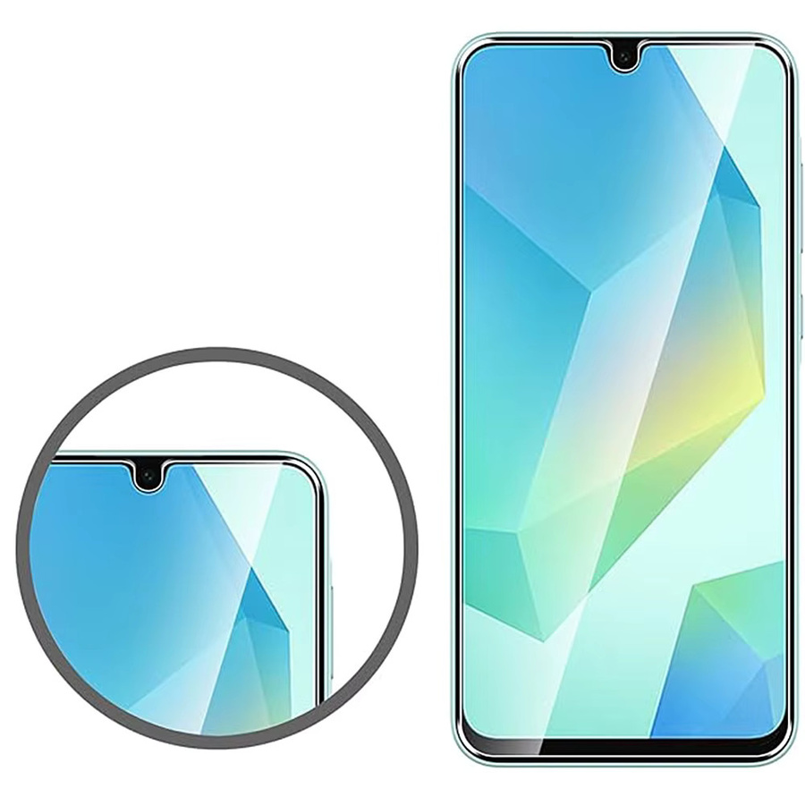 3er-Set gehärtete Displayschutzfolie aus Glas für Samsung Galaxy A15 A14 A13 A12 A11 A10 A09S A08S A07 A9 A7 4G 5G in Transparent - Bild 2
