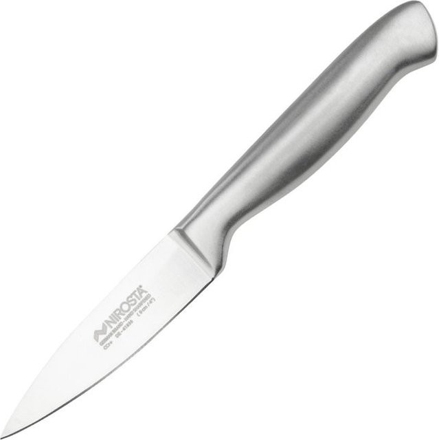 Nirosta Gemüsemesser Star aus Edelstahl in Silber mit 8,5 cm Klinge - Bild 1