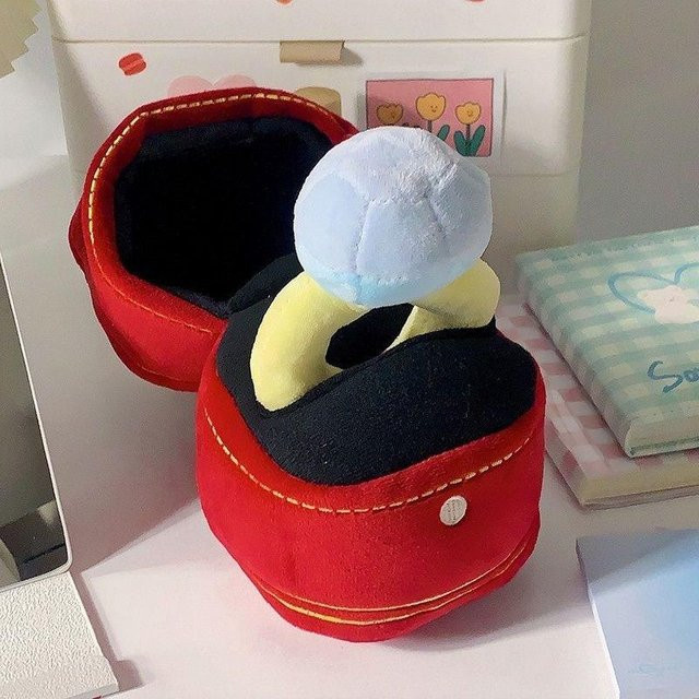 Linyi toy Schlüsselanhänger, Plüsch, Roter Apfel, Unisex - Bild 1