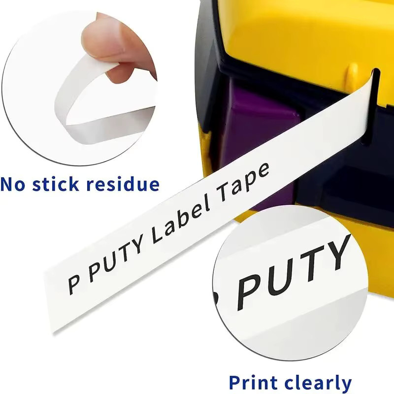 Brother MK231 Etikettenband Schwarz auf Transparent, kompatibel mit P-Touch PT65 PT70 PT85 PT90 PT80 PT100 PT131 PT631 - Bild 3