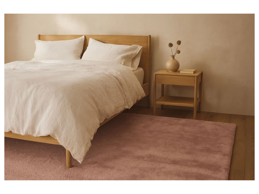 KAYOOM Teppich Emotion in Pastellrosa, modern und pflegeleicht, B/T: 60 x 110 cm - Bild 2