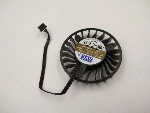 AVC BAZA0714B2U Grafikkartenlüfter für P4000 M4000 P001 P002 in Schwarz - Bild 1