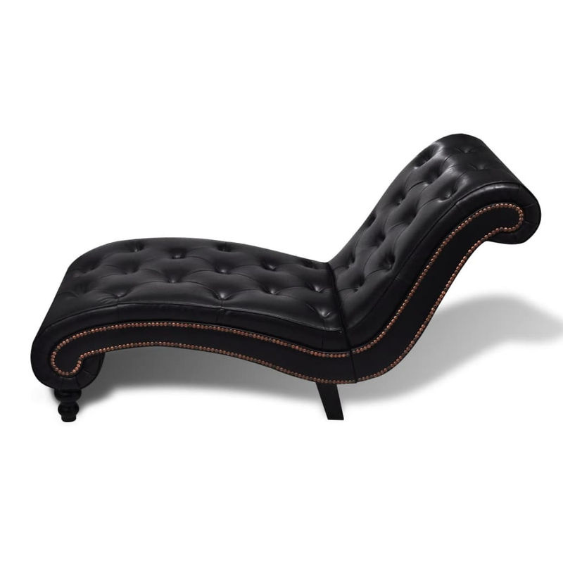 Vidaxl Chaiselongue aus Kunstleder in Braun - Bild 2