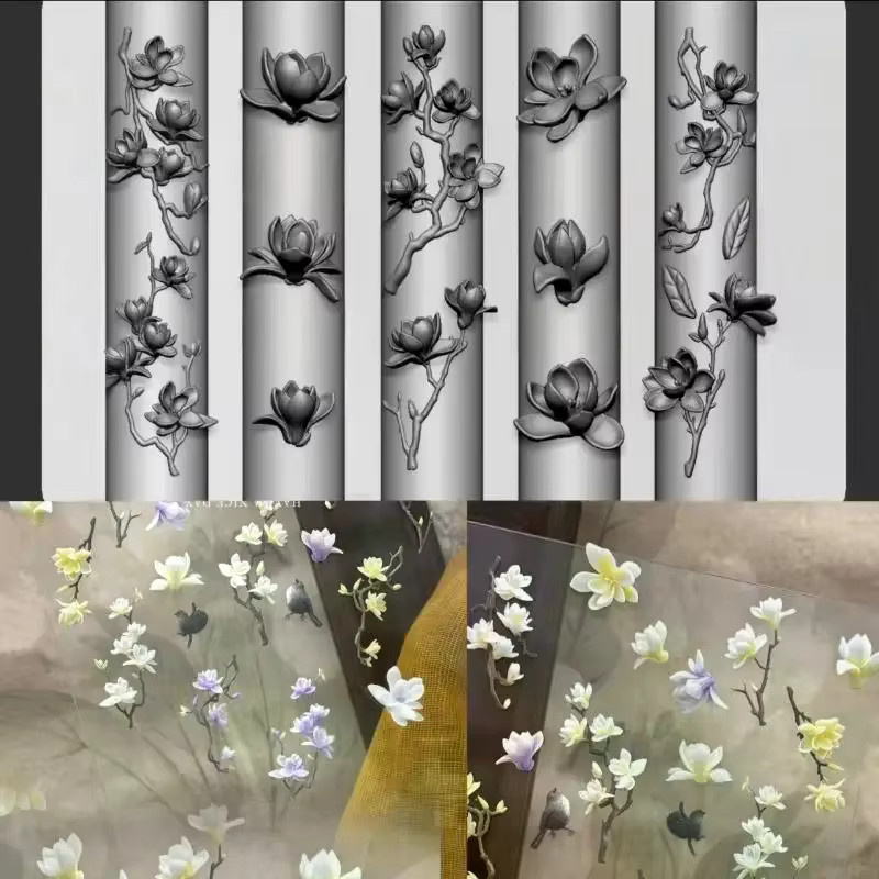 KuZHEN 3D Magnolienblüten Nagelform Silikon Nagelwerkzeuge - Bild 1