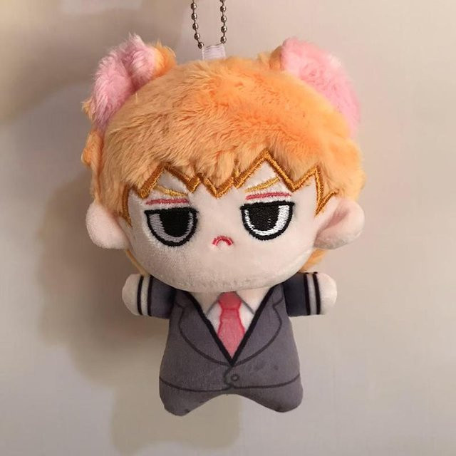 Yiran Health & Beauty Mob Psycho 100 Kageyama Mob Shigeo Plüschtier Schlüsselanhänger, 10cm - Bild 1