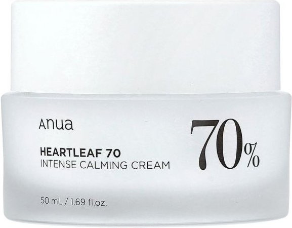 ANUA Heartleaf 70 % intensive beruhigende Creme, 50 ml, mit Panthenol - Bild 1