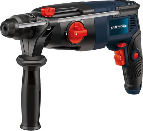 KRAFTRONIC Bohrhammer KT-BH 620 4F in Schwarz mit 620 W und 5200 U/min Schlagzahl - Bild 1